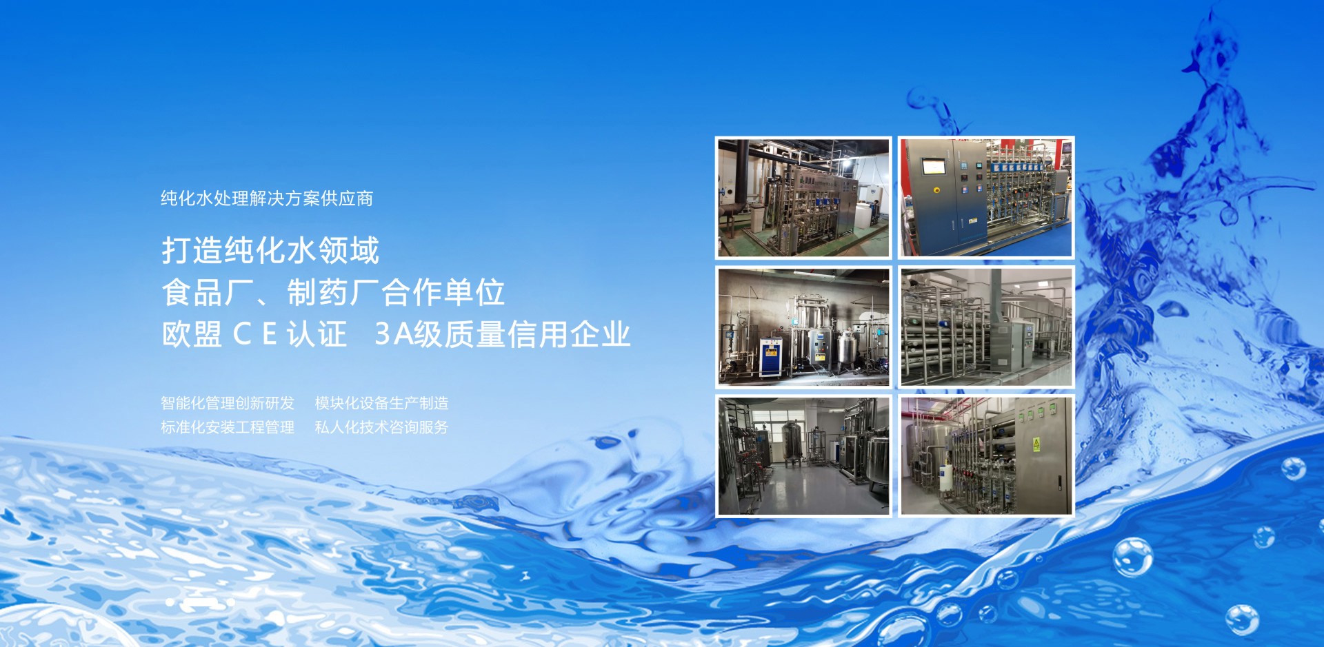 半岛综合纯水设备,纯化水设备